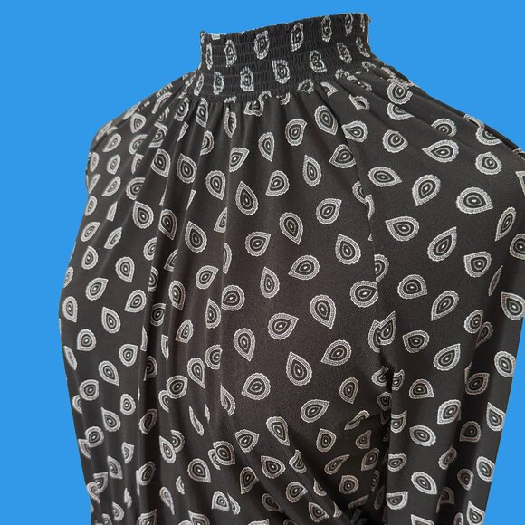 MK Black Long Sleeve Dress - Picture 1 of 4